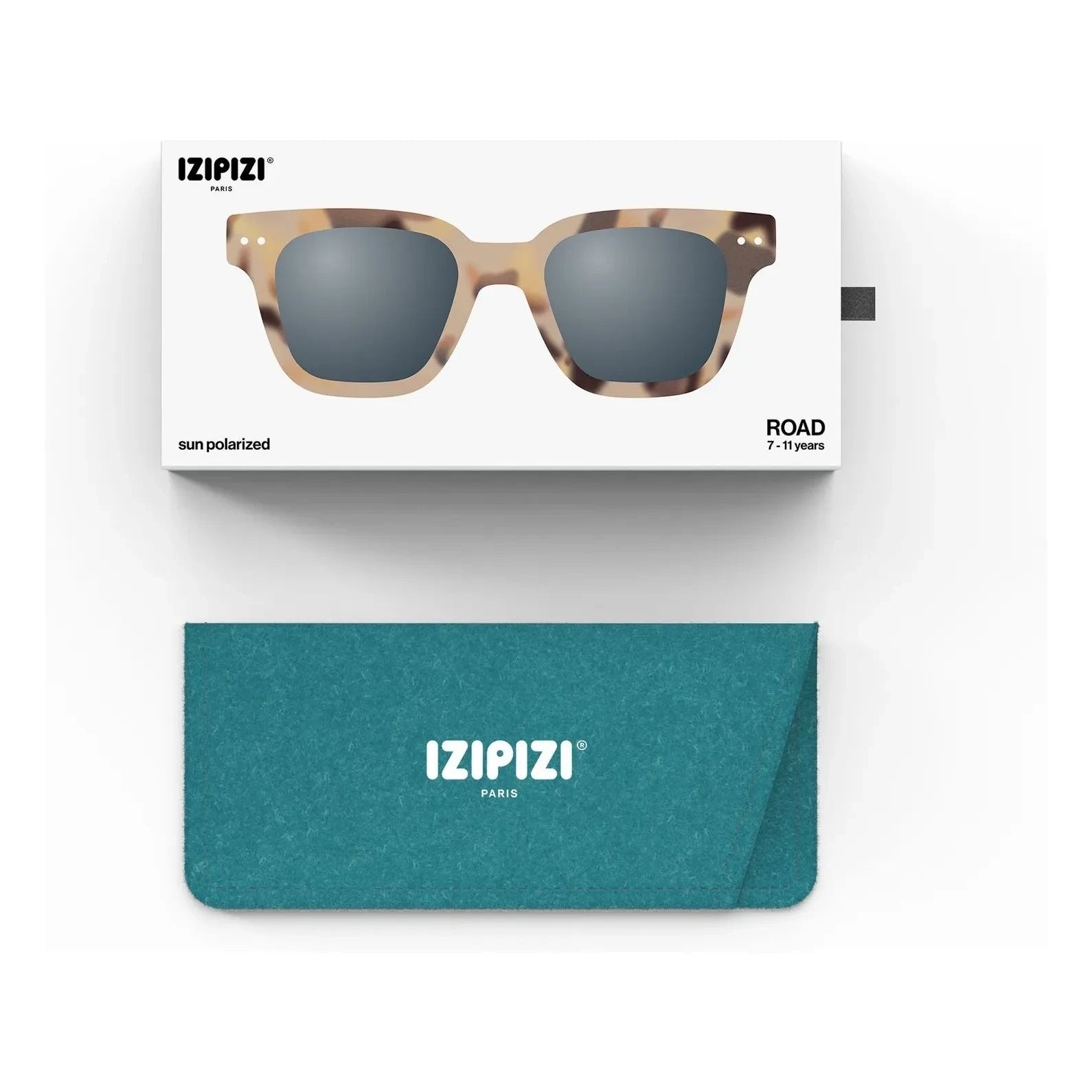 IZIPIZI - Sunglasses #Road Junior Tortoise | Beige