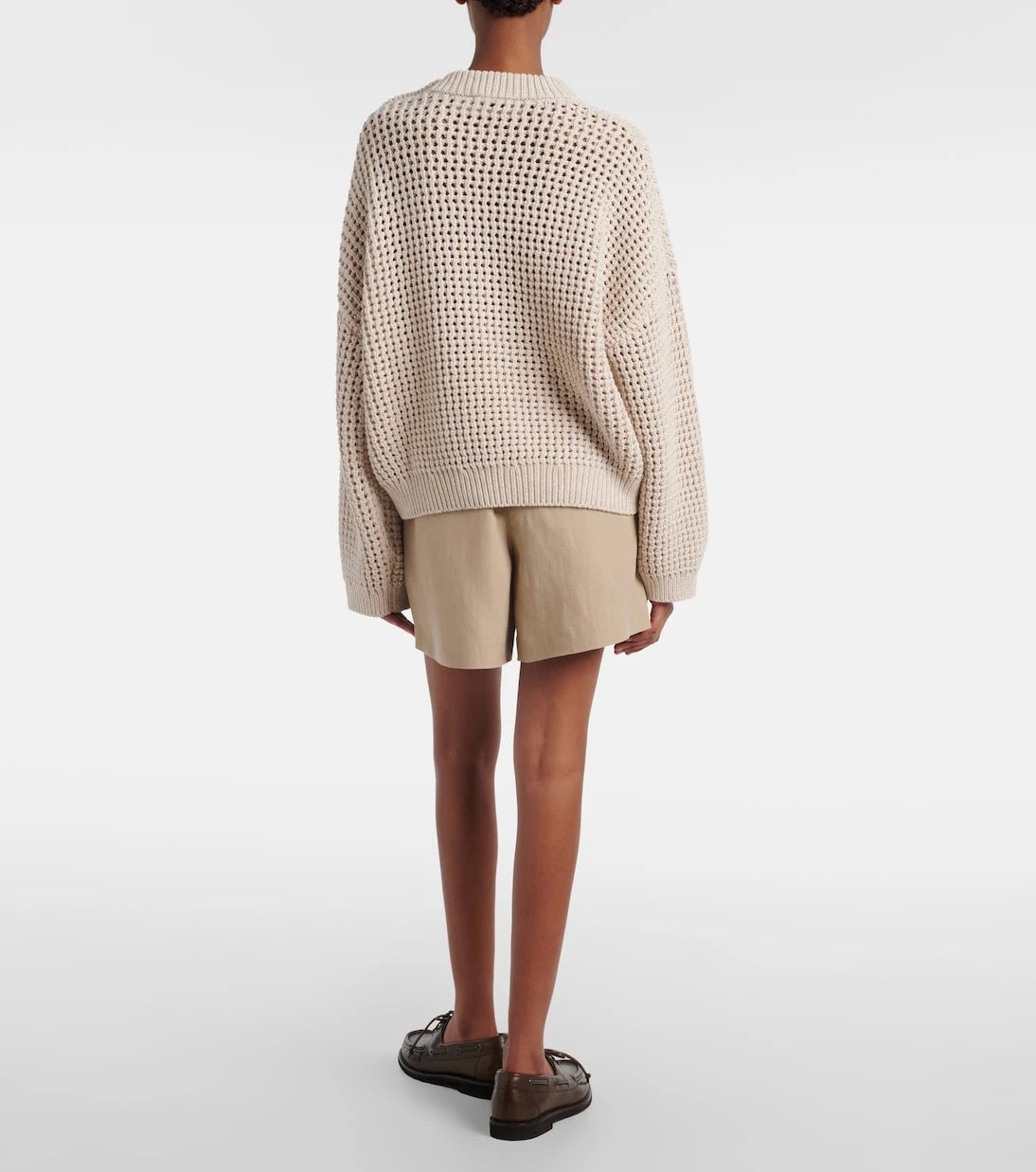 Brunello Cucinelli - High-rise Bermuda shorts