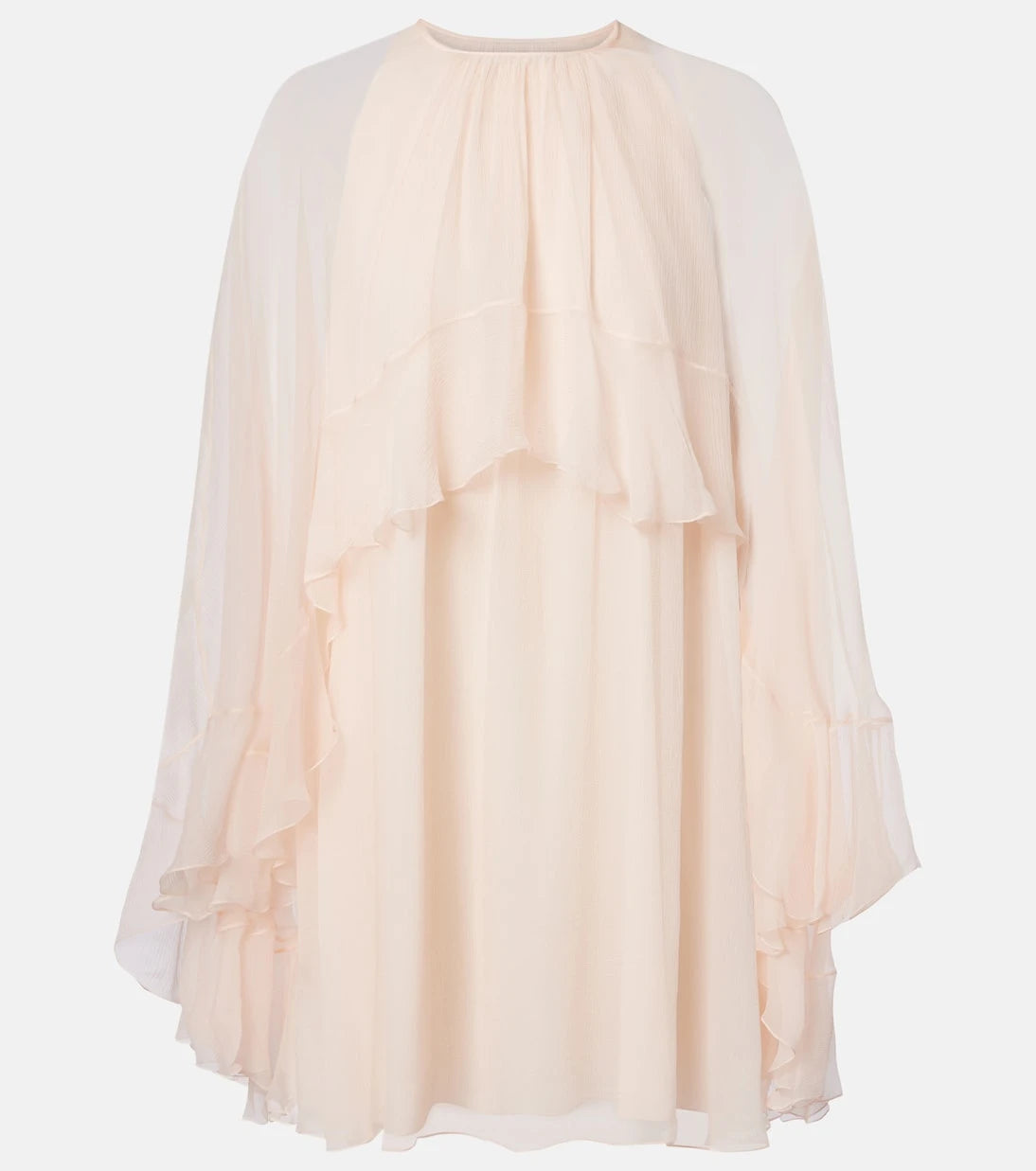 Chloé - Ruffled silk minidress