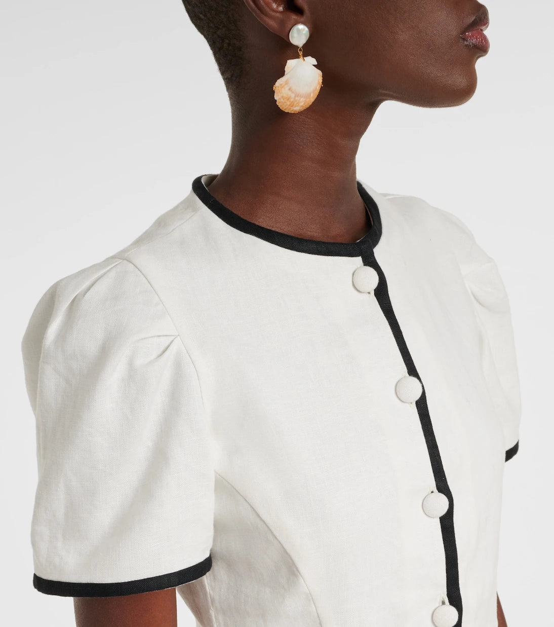 Faithfull - Jane linen minidress