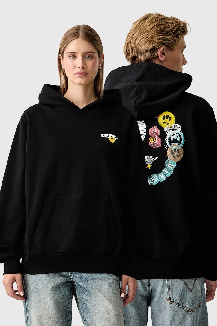 Pamuklu kapüşonlu sweatshirt