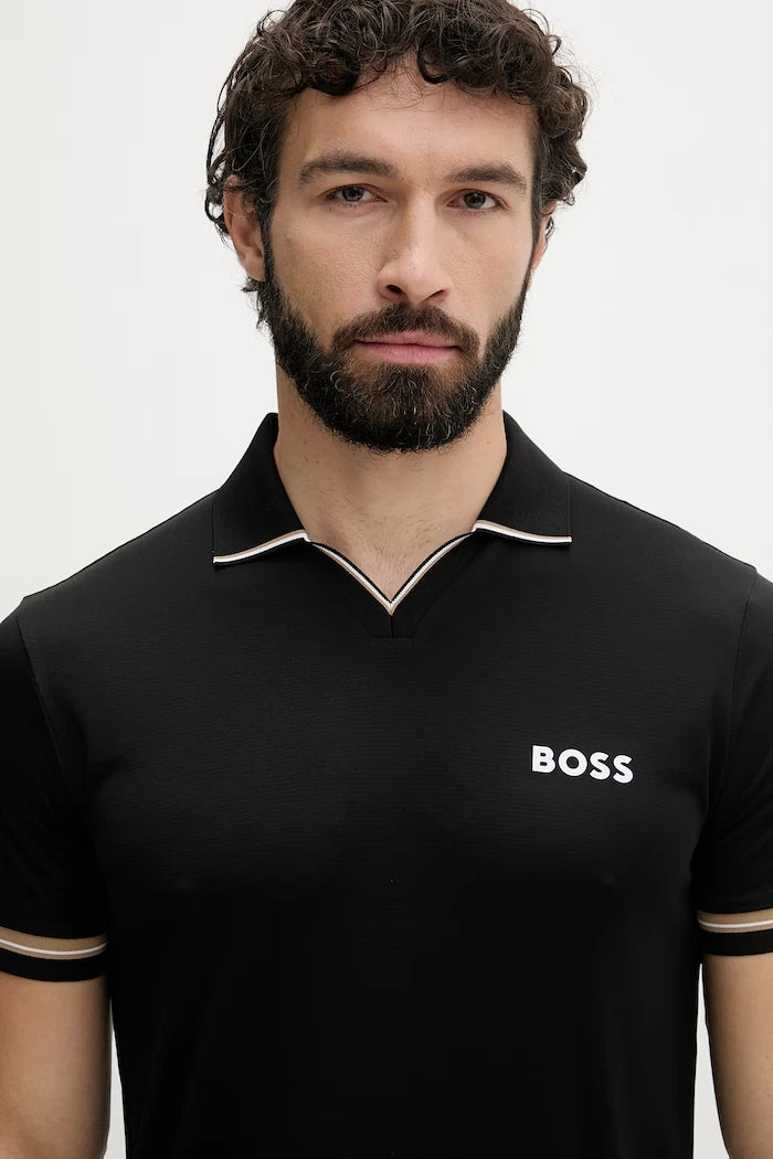 BOSS Green тениска с яка мъжка