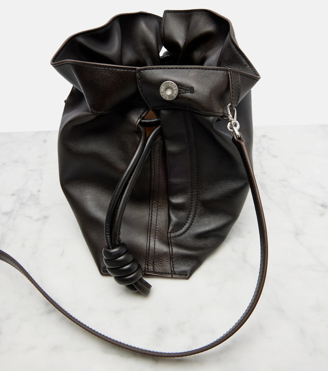 Loewe - Flamenco Medium leather clutch