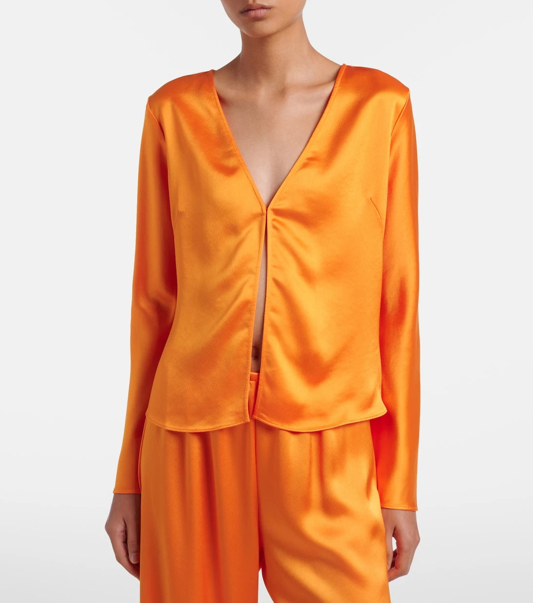 Leset - Barb satin top