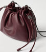 Mini Leather Mellow Bucket Bag