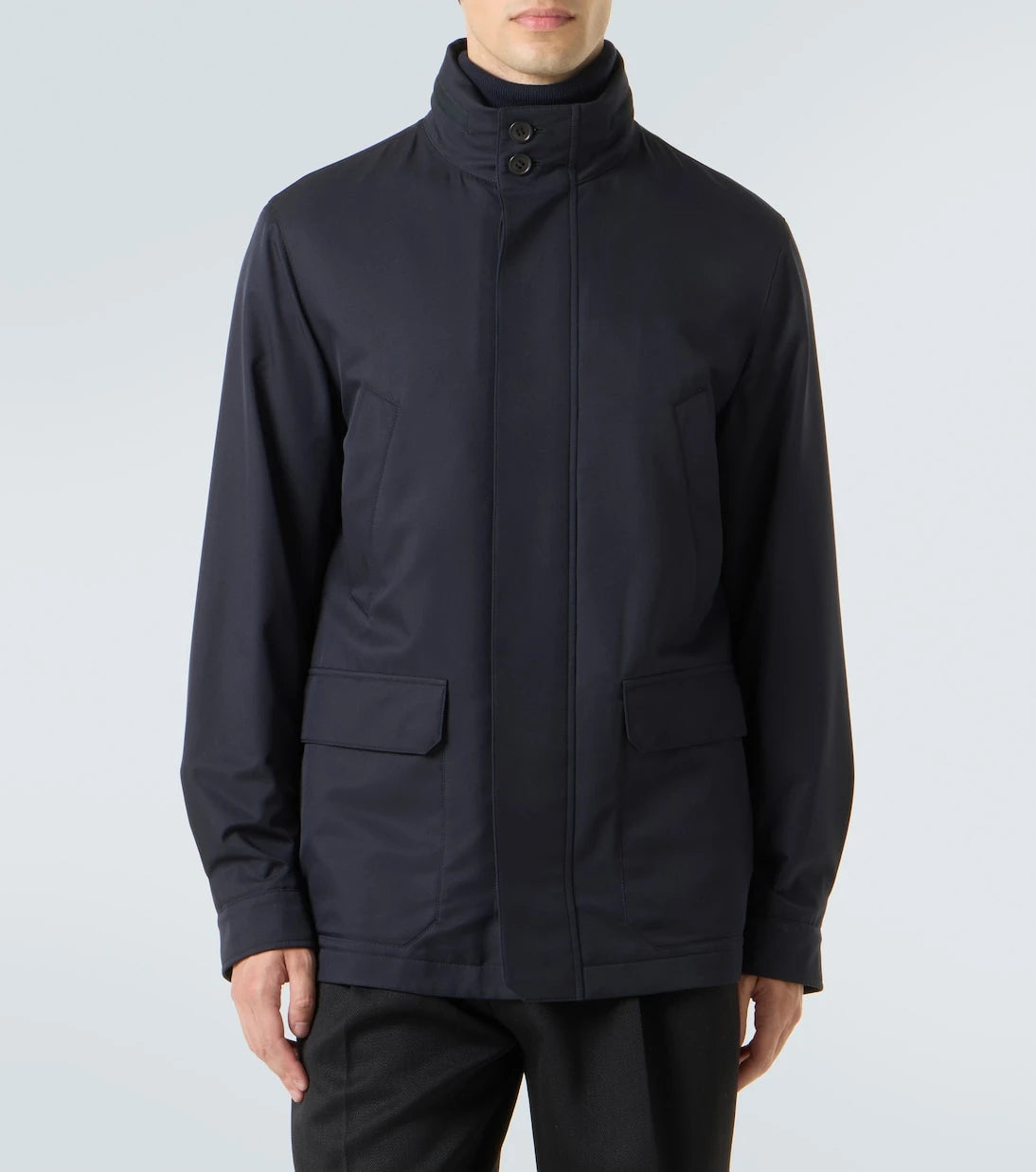 Zegna - Twill field jacket