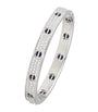 LOVE Classic White Gold and Diamond Ceramic Paved Bracelet