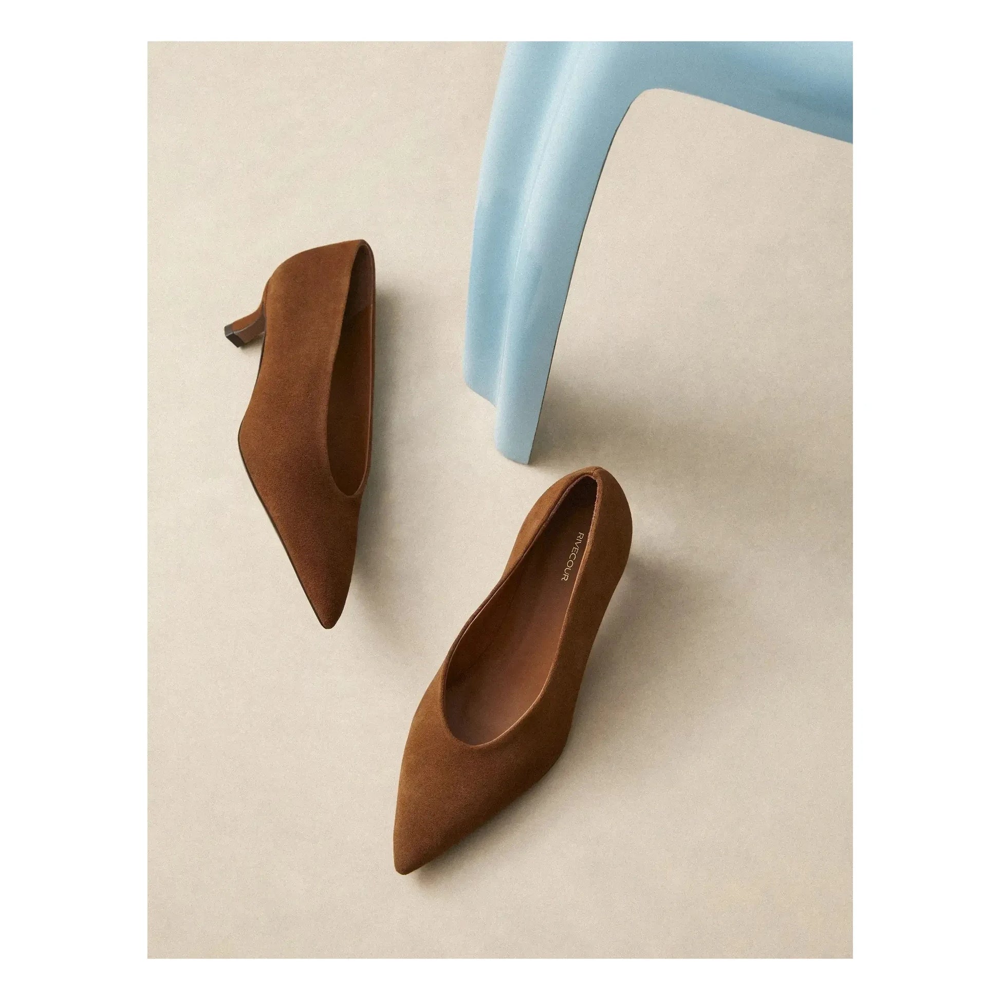 Rivecour - Court shoes n°413 Sweden | Cognac