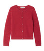 Wool Diamond-Knit Garancie Cardigan (4-8 Years)