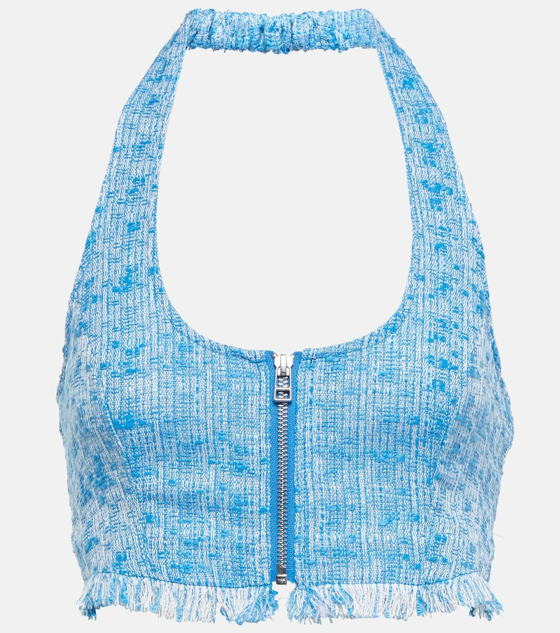 Staud - Becca tweed crop top