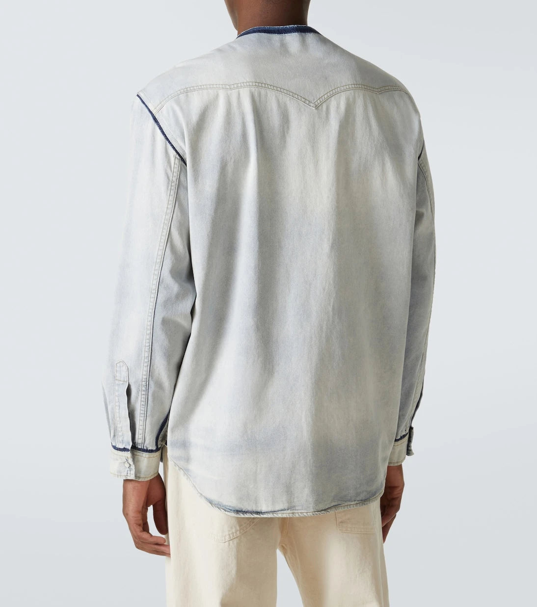Maison Margiela - قميص جينز مزين