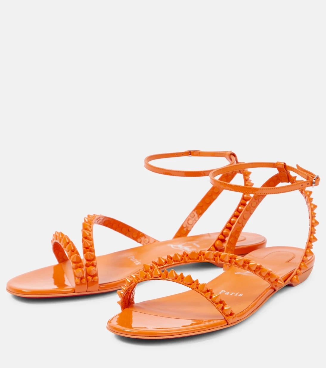 Christian Louboutin - Mafaldina Spikes leather sandals