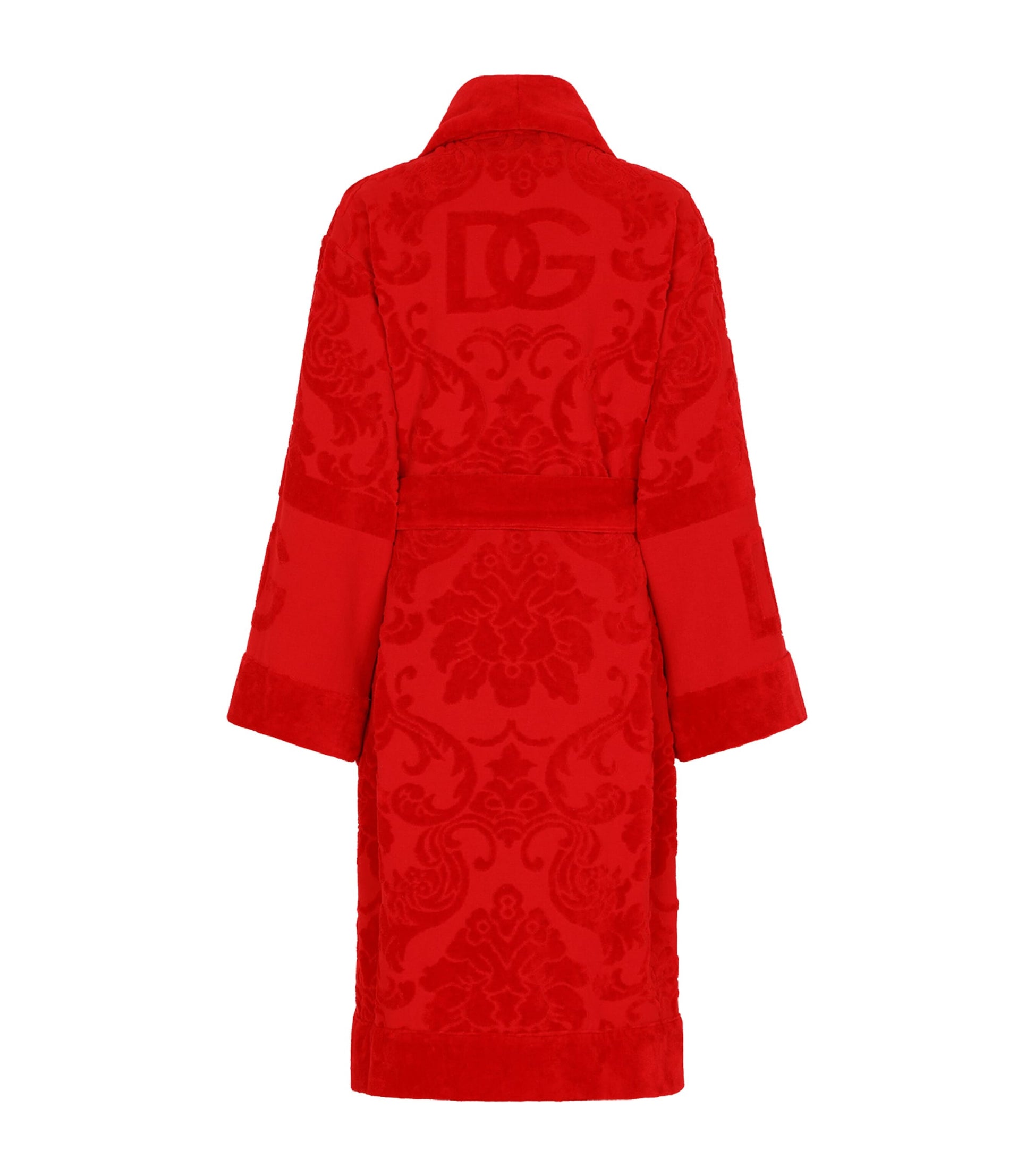 Dolce & Gabbana Casa Terry Cotton DG Logo Robe