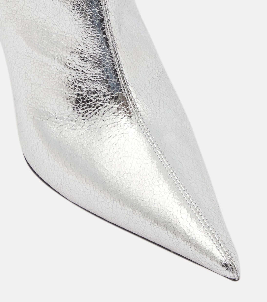 Alexandre Vauthier - Metallic leather over-the-knee boots