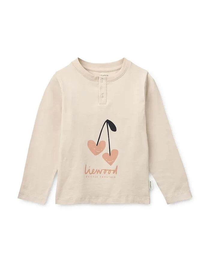 Liewood Wilhelm Desenli Çocuk Pijama Takımı
