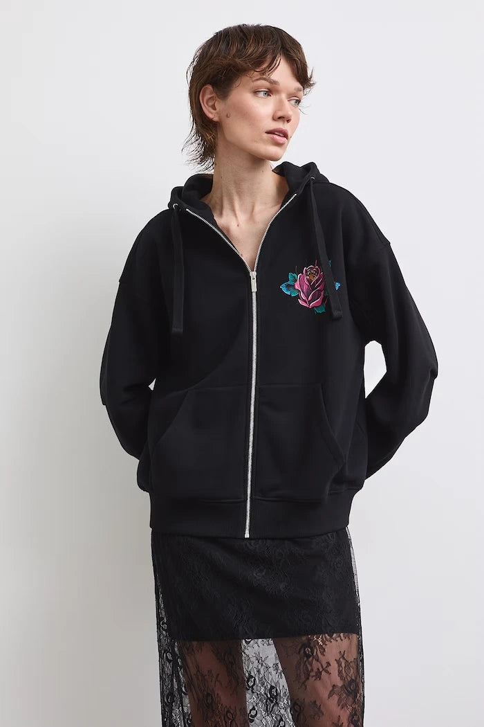 Medicine kapüşonlu kadın pamuklu sweatshirt