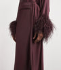 LAPOINTE Purple Asymmetric Maxi Skirt
