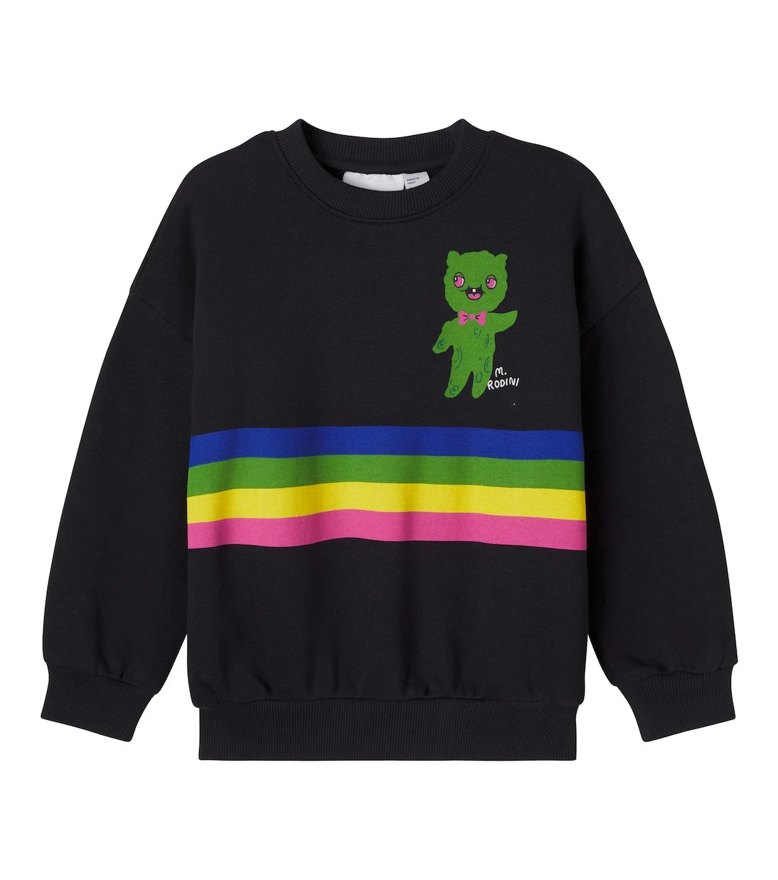Mini Rodini - Alien cotton jersey sweatshirt