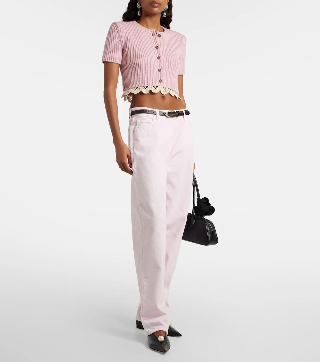 Magda Butrym - Mid-rise wide-leg jeans