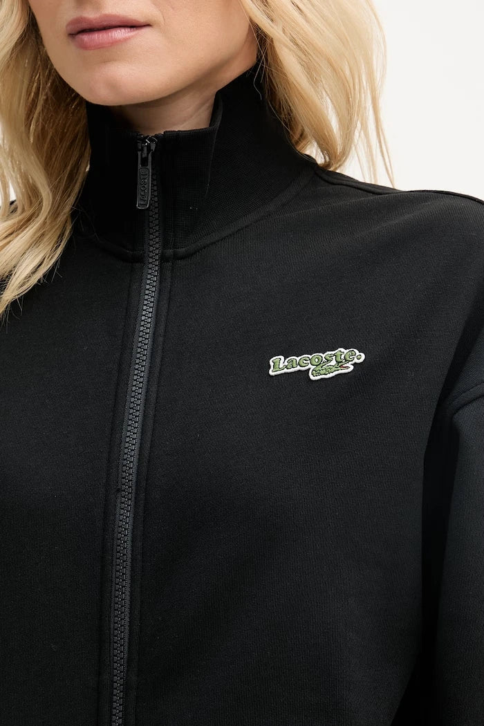 Lacoste суичър с цип дамски с памук