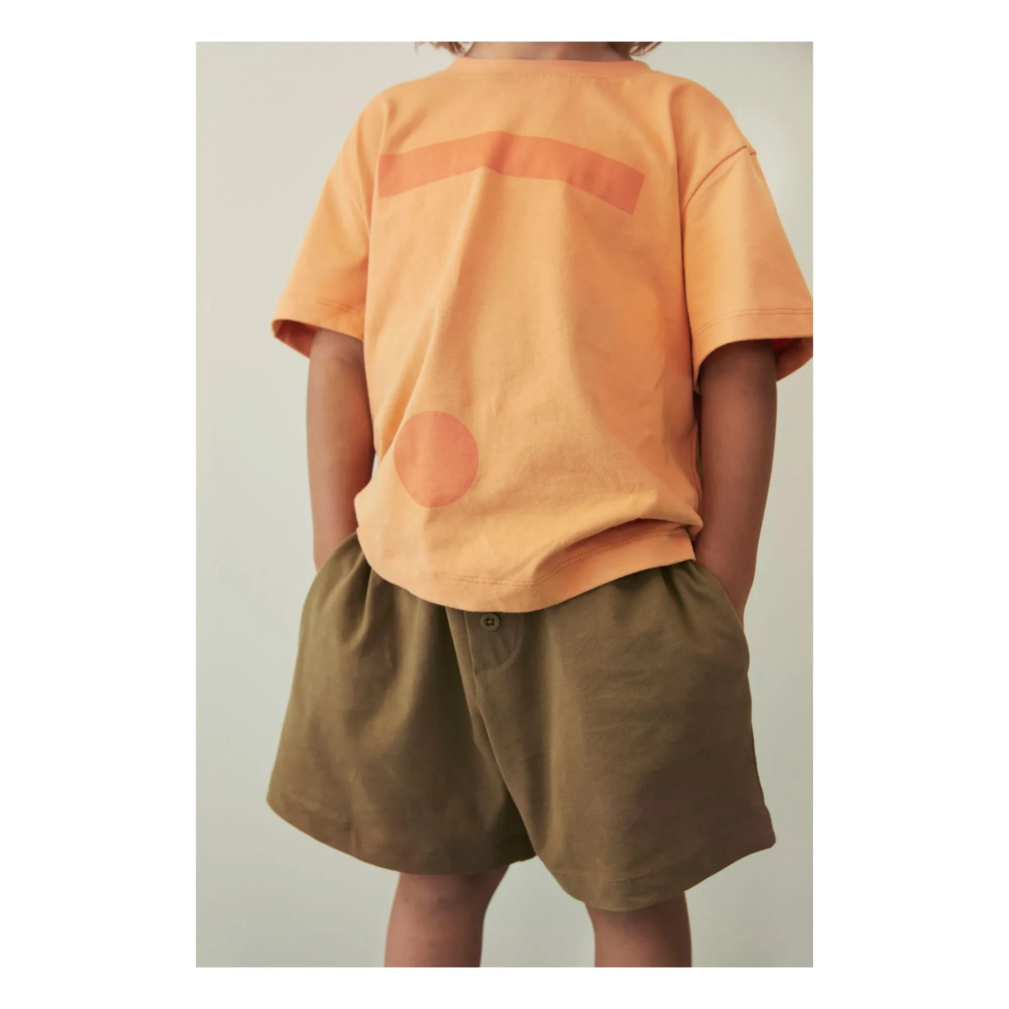 Gray Label - Logo T-shirt Organic cotton | Apricot