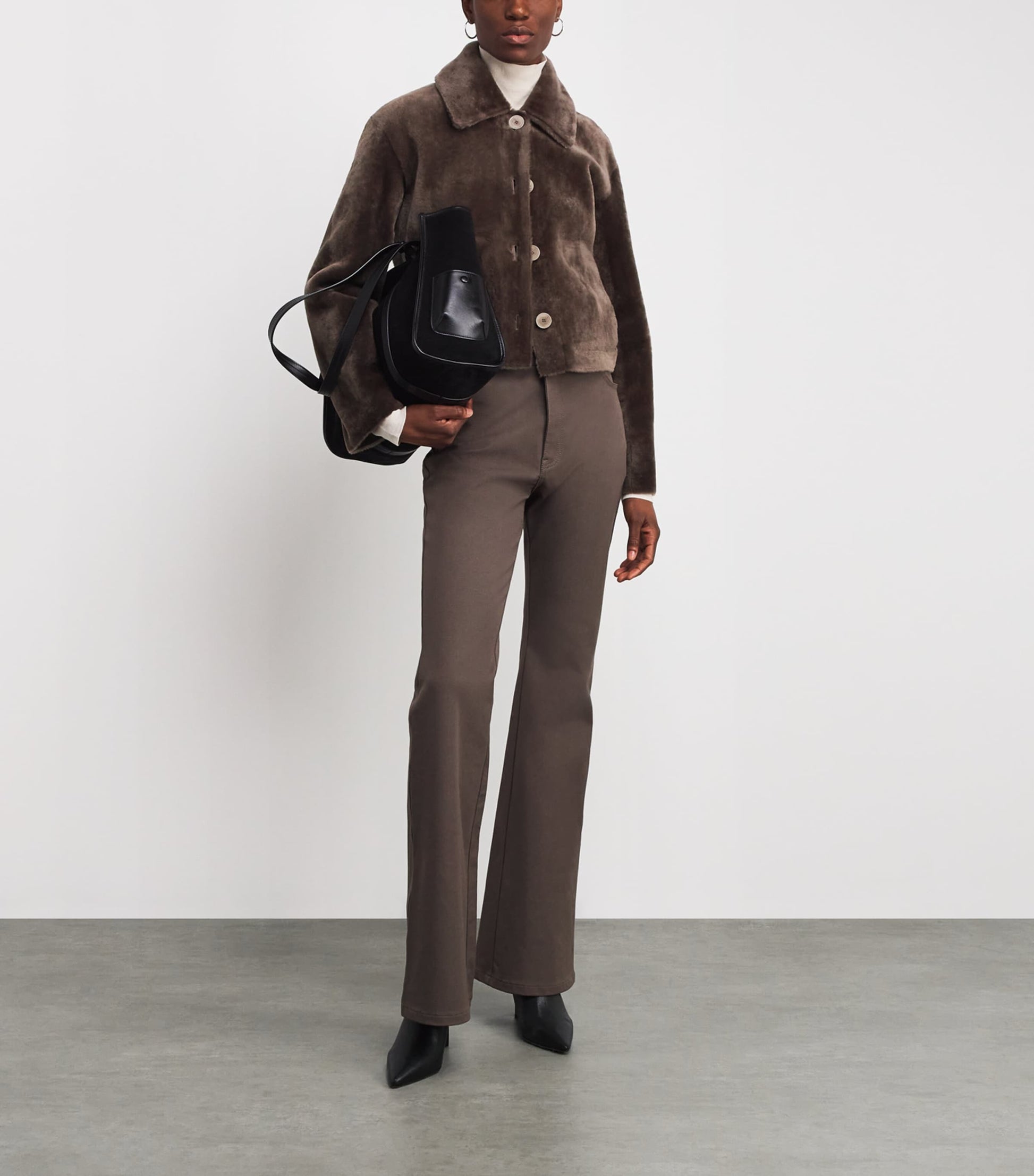 Joseph Brown Shearling Reversible Alloway Jacket