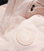 Canada Goose Pink Down-Filled Chelsea Parka Coat