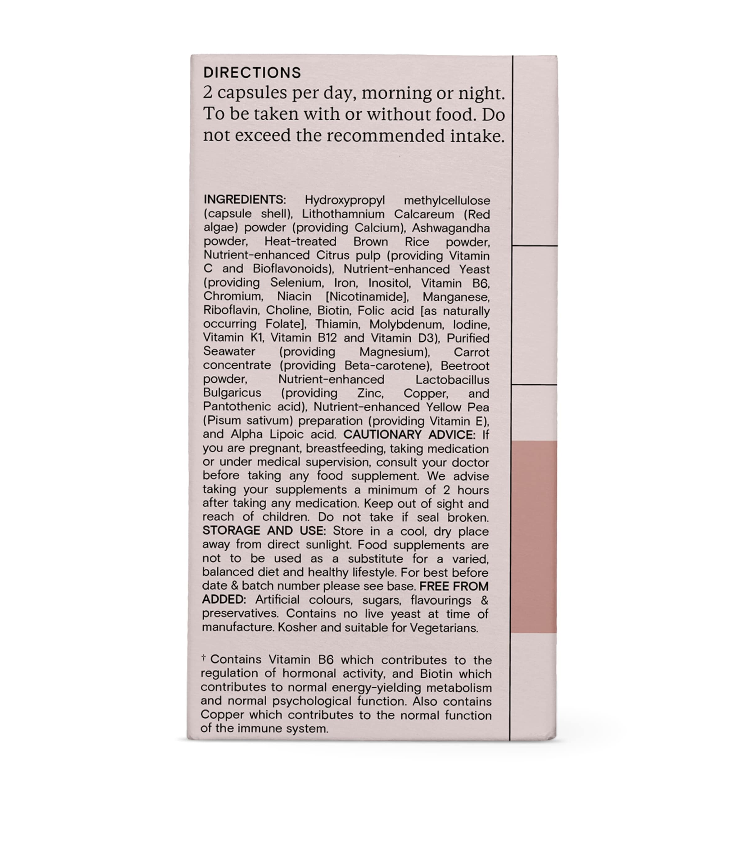 Food-Grown Daily Multi Nutrient for Women (60 Capsules)