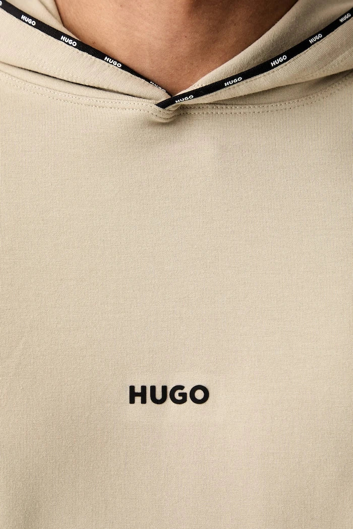 HUGO kapüşonlu erkek pamuklu sweatshirt NOAH HOODIE