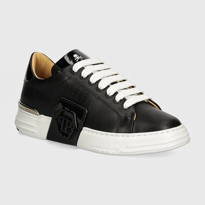 Кожени маратонки Philipp Plein Hexagon Phantom Kicks