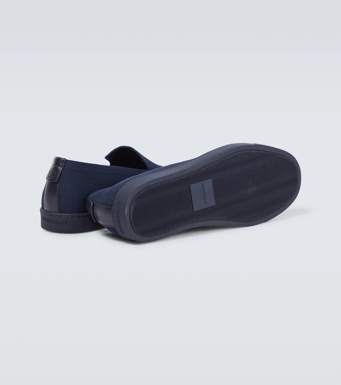 Giorgio Armani - Canvas slip-on shoes