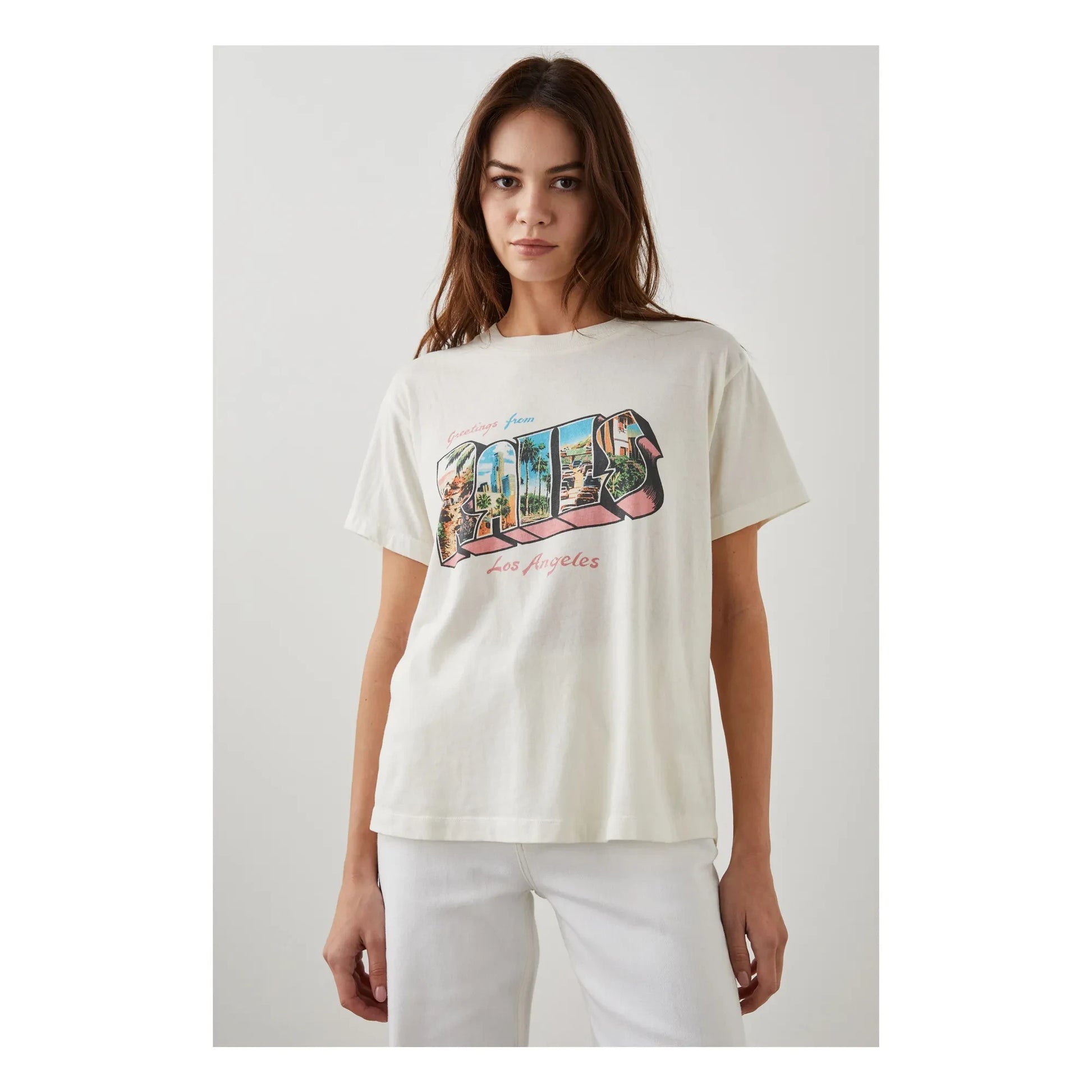 Rails - Boyfriend T-shirt | White