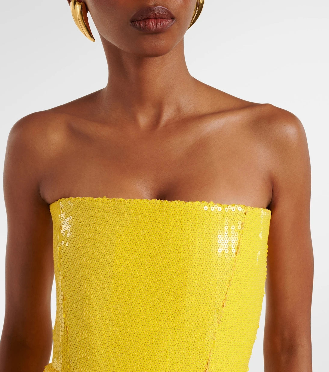 Alex Perry - Sequined corset gown