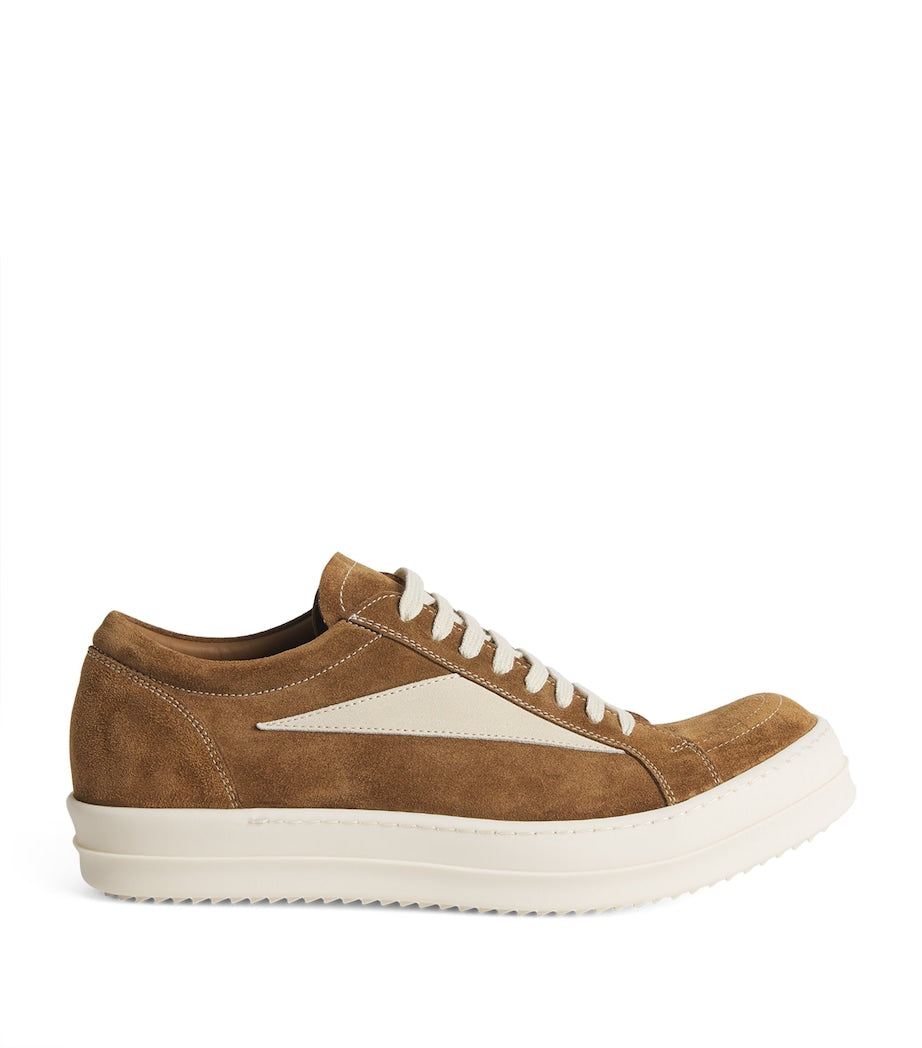 Suede Vintage Low-Top Sneakers