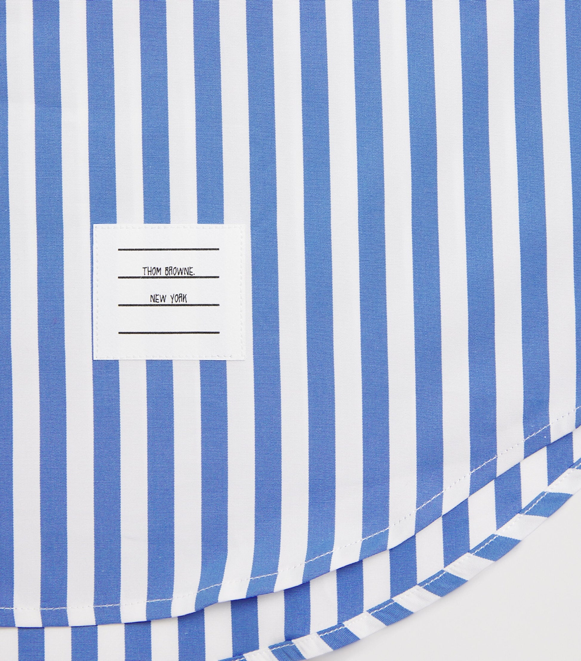 Thom Browne Kids Cotton Stripe Shirt (2-12 Years)