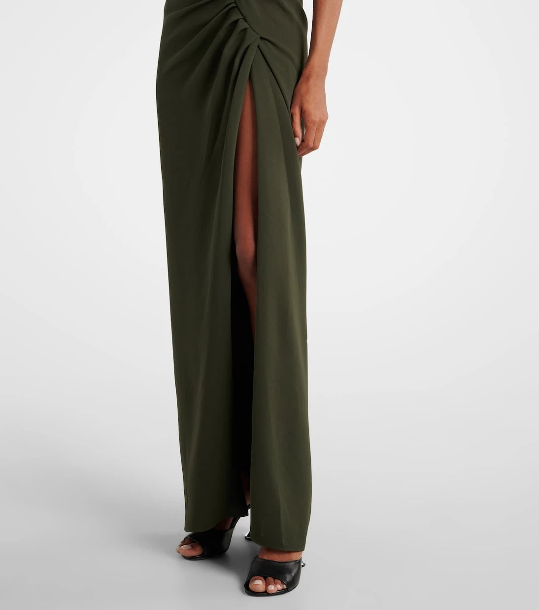 Simkhai - Kally draped one-shoulder crêpe gown