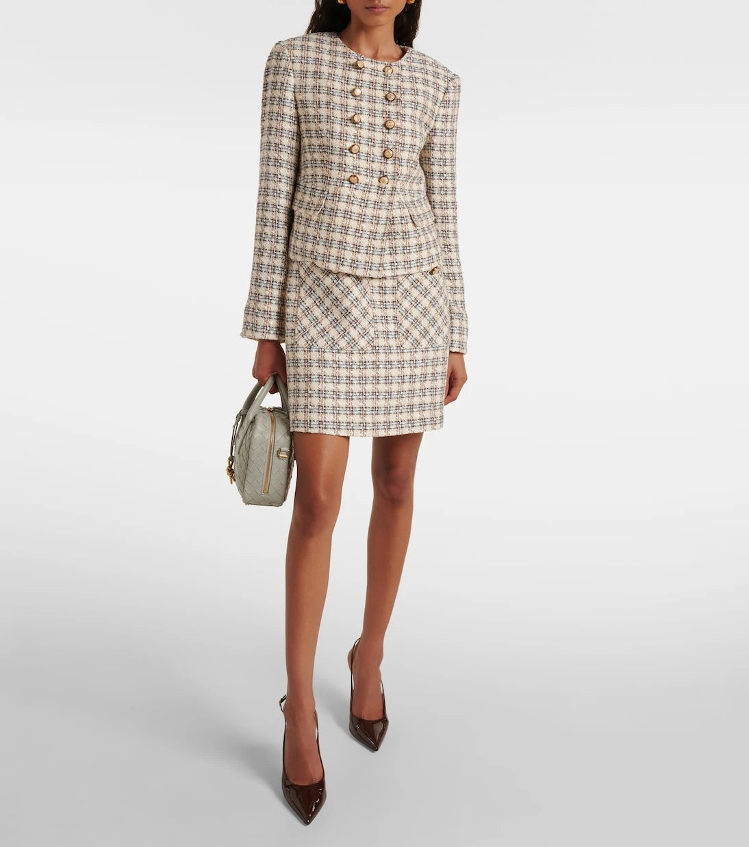 Veronica Beard - Bentley checked tweed jacket