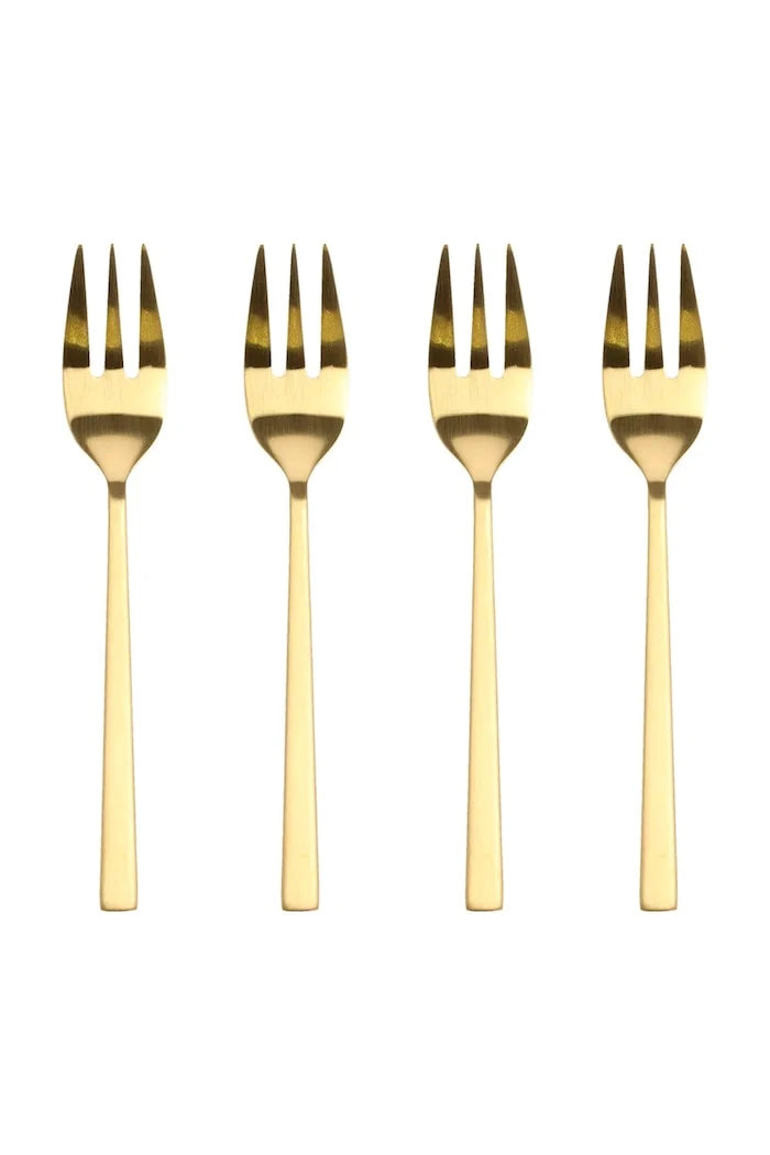 Bitz 14 cm Tatlı Çatal Seti (4 Parça)