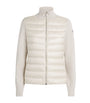 Moncler Beige Down Panelled Cardigan