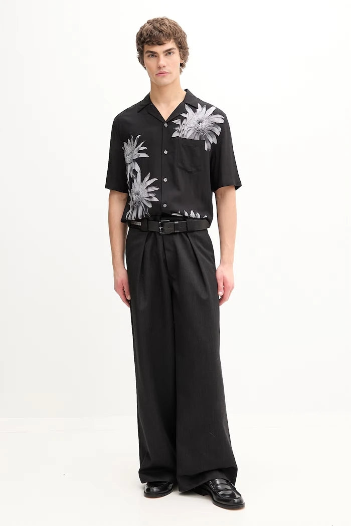 Риза с лен AllSaints FLORAZE
