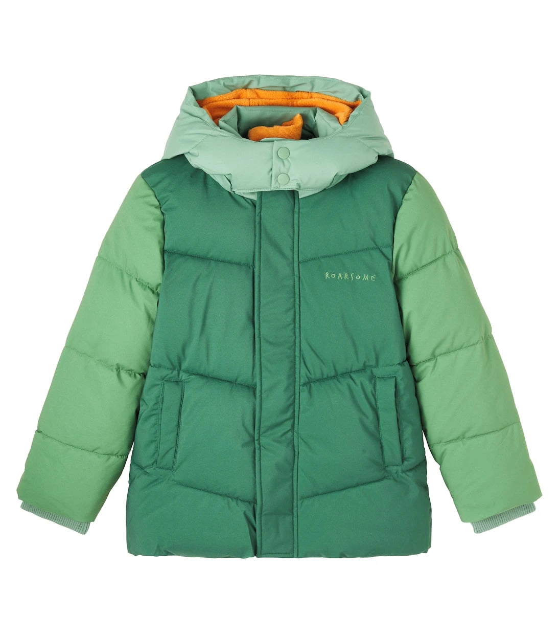 Roarsome - Colorblocked puffer jacket