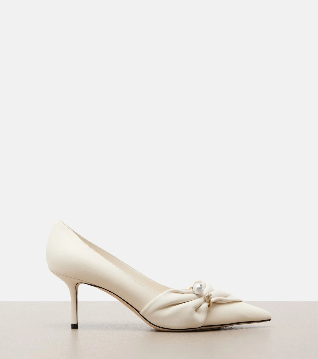 Jimmy Choo - Rafi embellished leather pumps