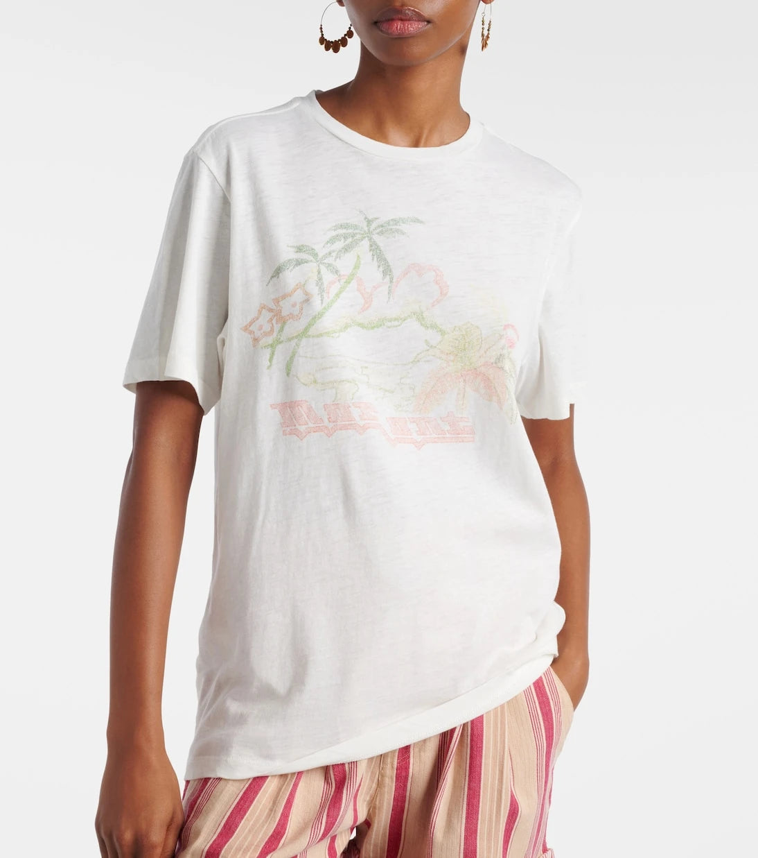 Marant Etoile - Zewel printed cotton T-shirt