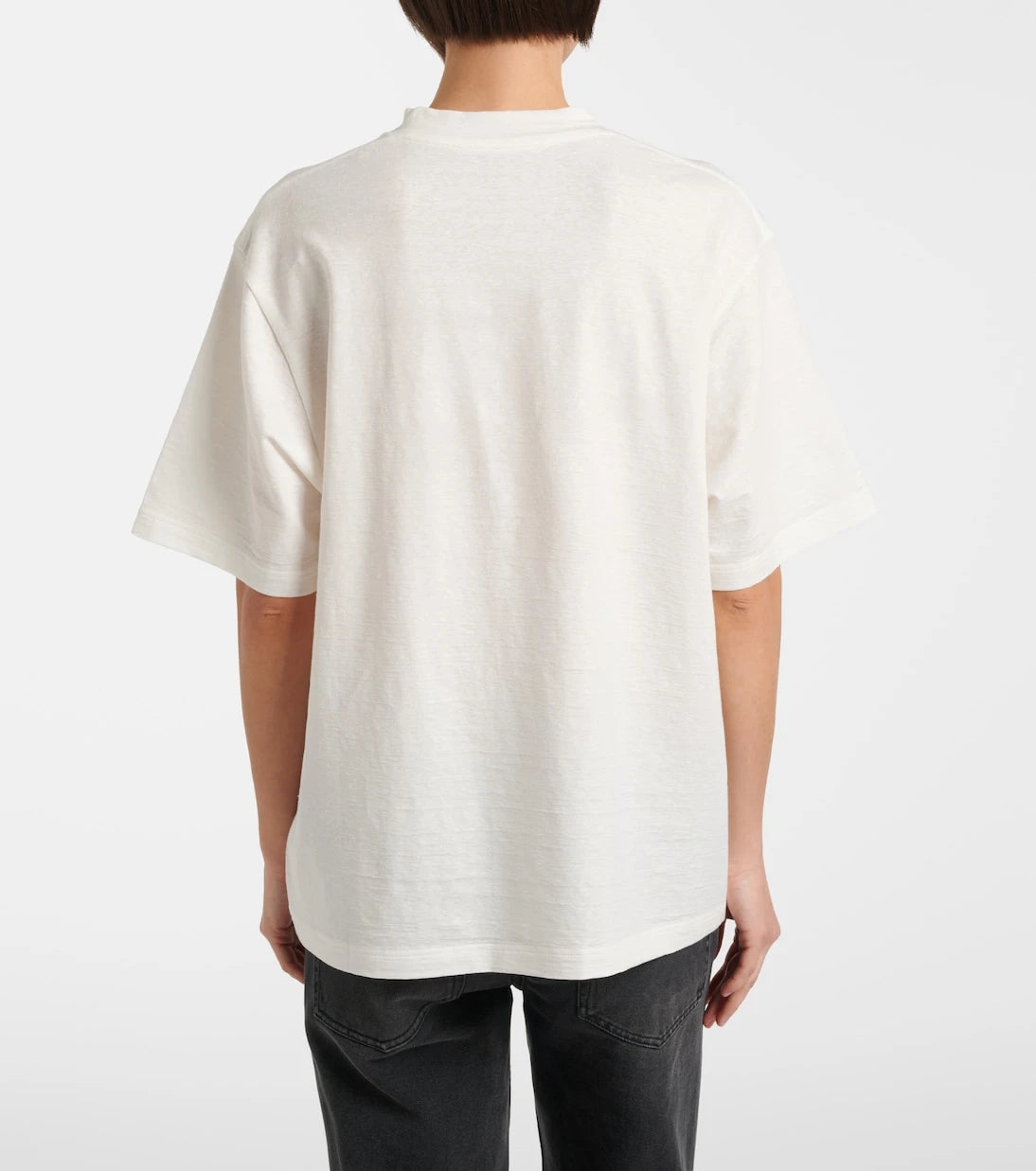 The Row - Estavo oversized linen-blend T-shirt
