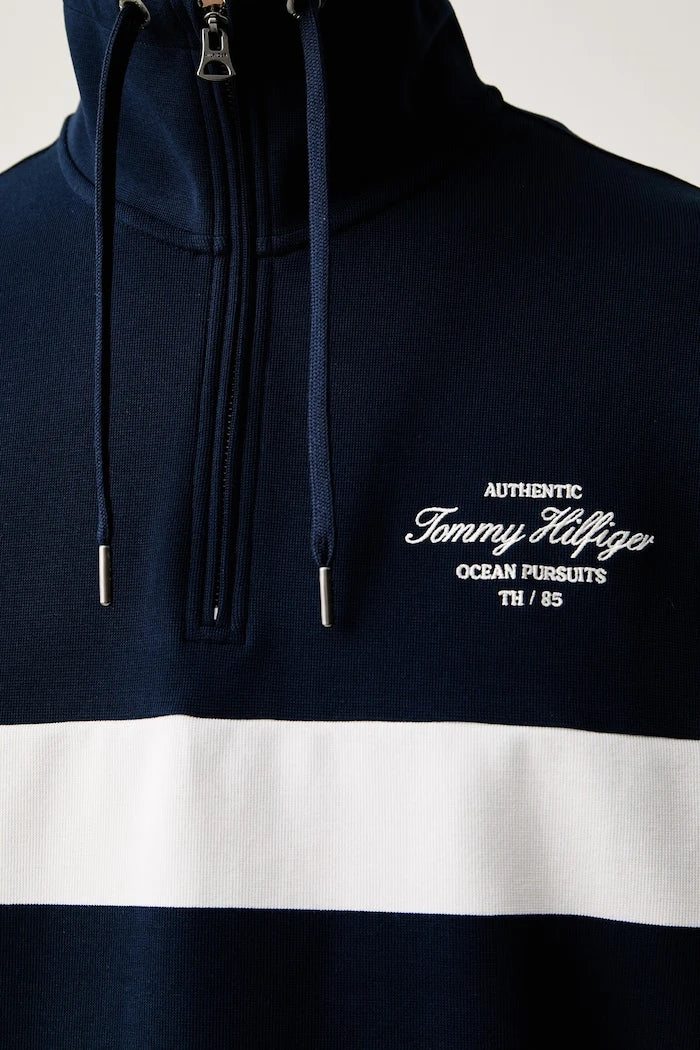 Tommy Hilfiger erkek pamuklu sweatshirt