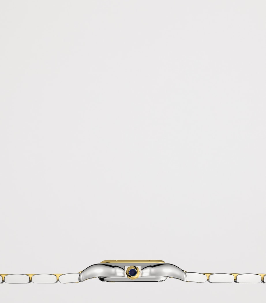 Small Yellow Gold and Stainless Steel Panthère de Cartier Watch 23mm