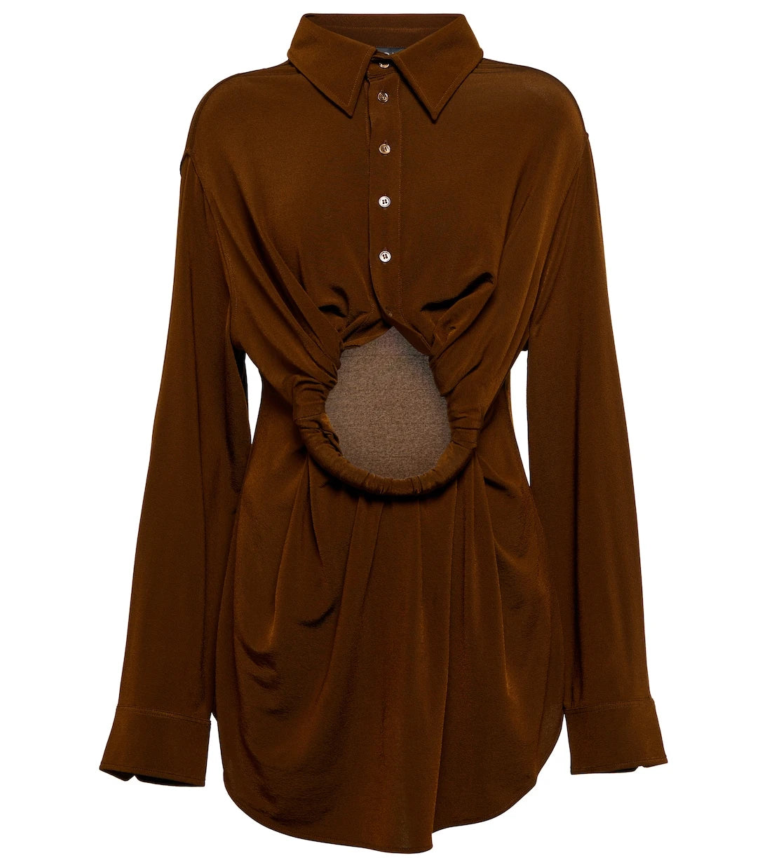 Y/Project - Cutout jersey shirt