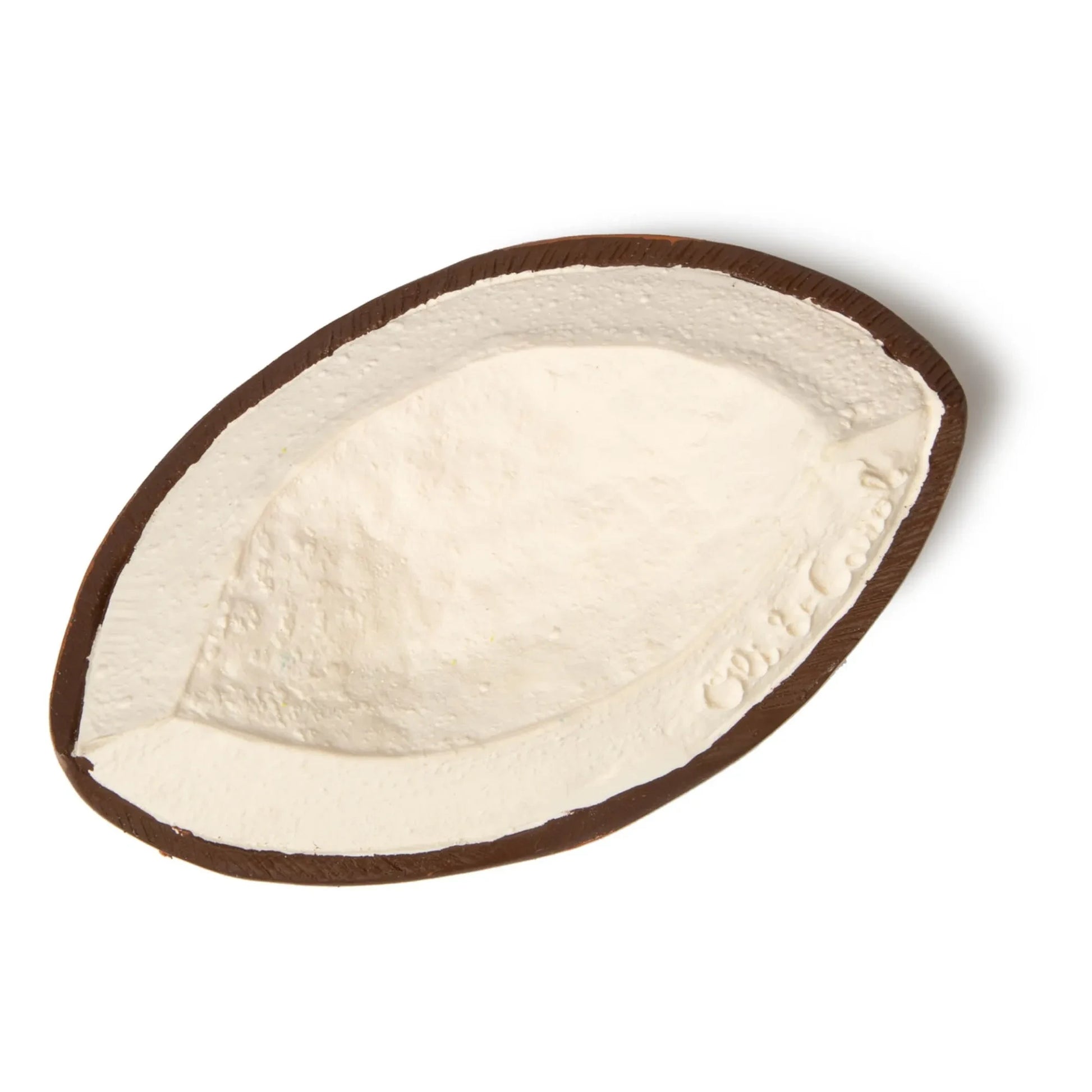 Oli & Carol - Coco the Coconut Teething Ring | White