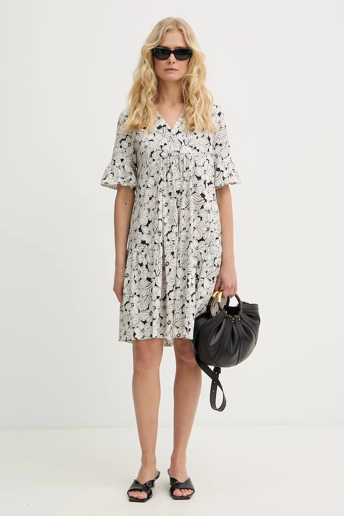 Памучна рокля Weekend Max Mara FUOCO