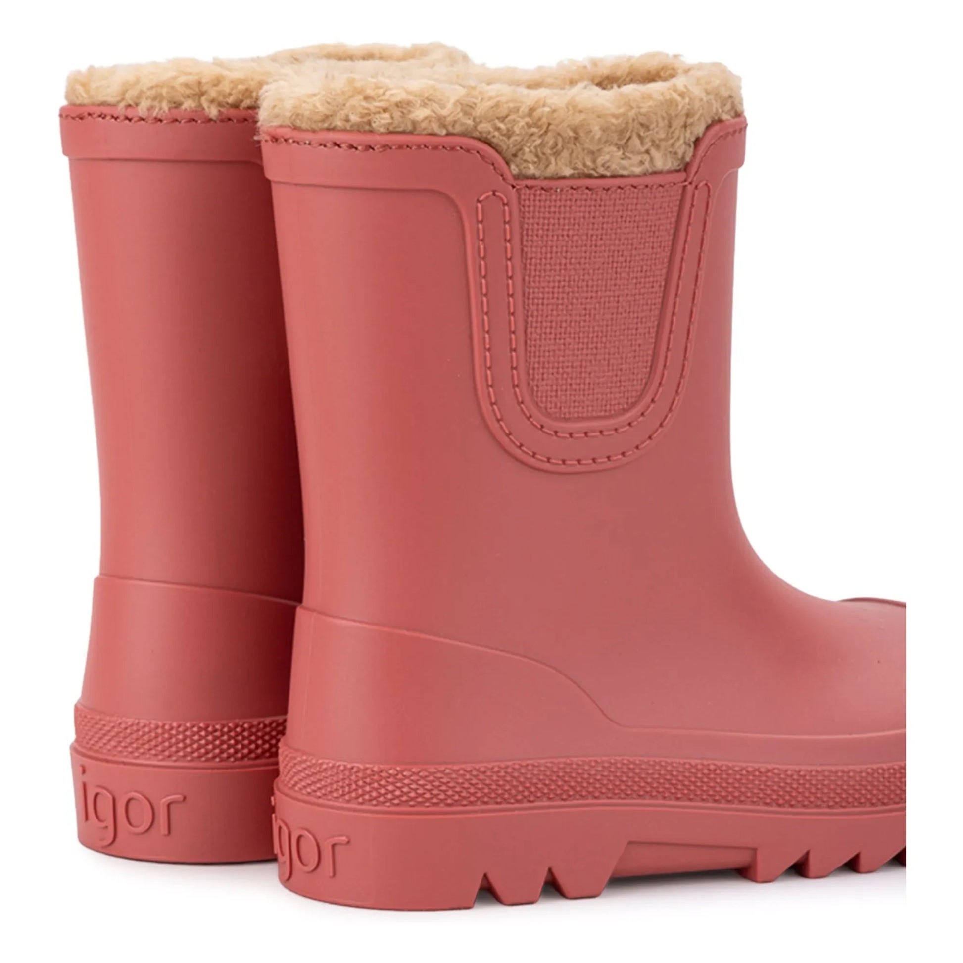 Igor - Verona Borrego Filled Rain Boots | Coral